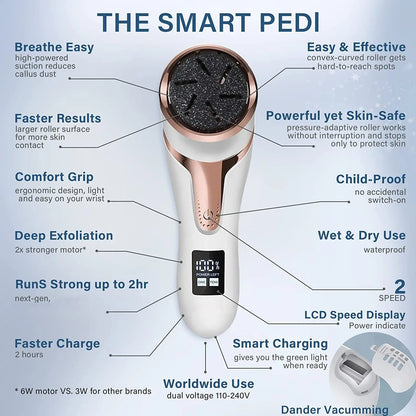 Electric Pedicure Machine Callus Remover Foot Grinder Dead Skin Removal Tool Pro