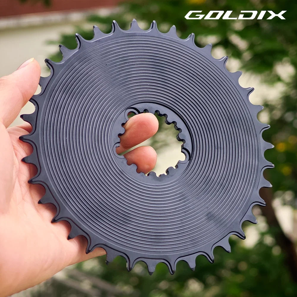 GOLDIX 3-Bolt Direct Mount Chainring Narrow Wide SRAM MTB Road Aero CNC