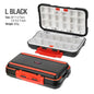 Waterproof Fishing Tackle Box Hook Lure Bait Storage Organizer Case