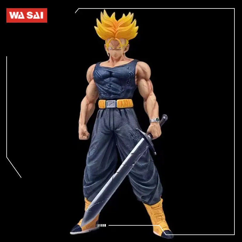 Anime Dragon Ball Trunks Figure Super Saiyan Future Trunks PVC Action Figures GK Statue Collection Model Toys-EXPROTAS