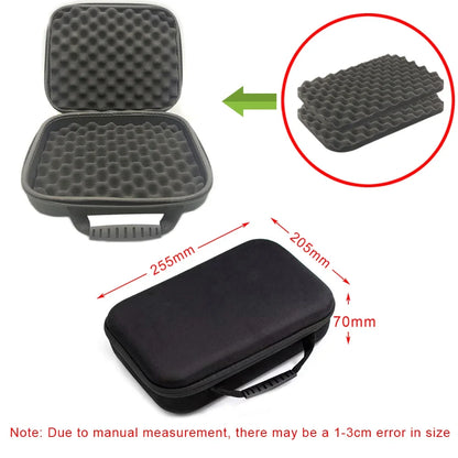 DIY Foam Hard Carry Case Storage Box Travel Zipper Bag Tool Accessories Camera