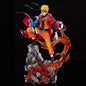 23cm Naruto Uzumaki Sasuke Uchiha Figure PVC Anime Action Statue Model Toy