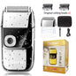 Electric Shaver Men Cordless Rechargeable Razor Beard Trimmer Machine