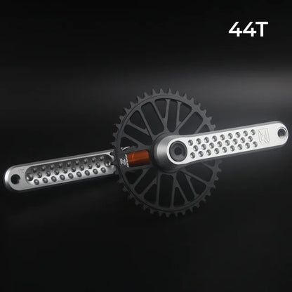 ZEROING Road Folding Bicycle Crankset 10/11/12speed Single Chainring 40/42/44/46/48T With Bracket Bottom BSA For Gravel Bike-EXPROTAS