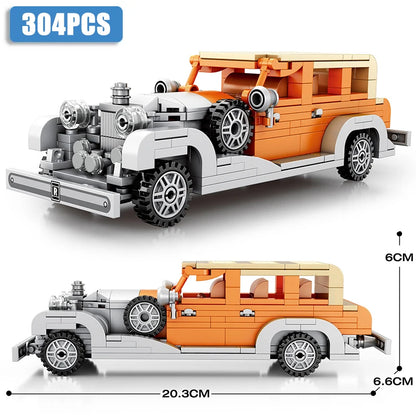 Car Series Building Blocks Model Sets Sports Racing Speed Champion DIY Educational Bricks Toys Boys Kids Adult Christmas Gifts-EXPROTAS