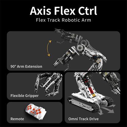 1512Pcs Robotic Arm RC STEM Building Control Mech Scifi Toy Set