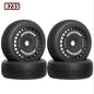 RED SPIDER 1Set RC Wheel Tires 17mm Hex for 1/8 Off Road Car ARRMA Typhon HPI
