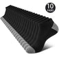 5/10-Pack Unisex Comfort-Fit Ankle Socks Lightweight Breathable Sports Wear