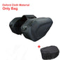 Motorcycle Saddle Bag Waterproof Riding Travel Bag with Rain Cover One Pair Short Eye-Catching Design for Motorbike Helmet
