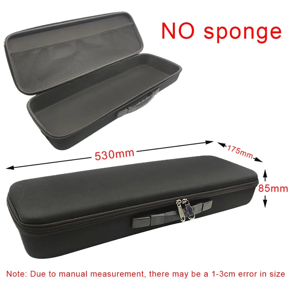 DIY Foam Hard Carry Case Storage Box Travel Zipper Bag Tool Accessories Camera