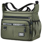 Men's Cross-body Bag with Adjustable Shoulder Strap & Multi-layered Pockets