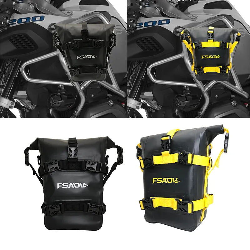 Universal Motorcycle Frame Crash Bars Waterproof Bag Repair Tool Placement Bag For BMW R1200GS R1250GS For Suzuki For HONDA-EXPROTAS