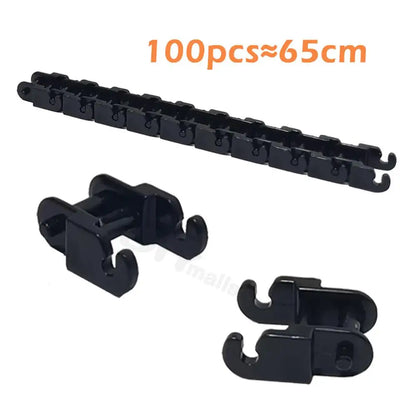 100Pcs Link Chain Gear Parts for MOC Building Blocks Train Toys