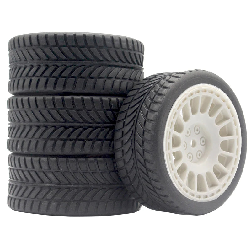 12mm Hex RC Wheels for 1/10 Rally Racing Car HSP HPI Tamiya Traxxas