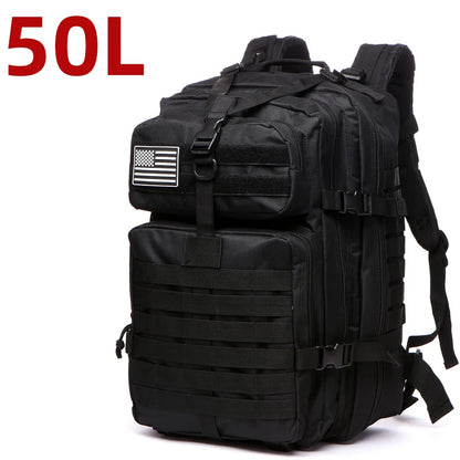 Waterproof Backpack Bag 25L/50L Tactical Outdoor Hiking Rucksack Camping