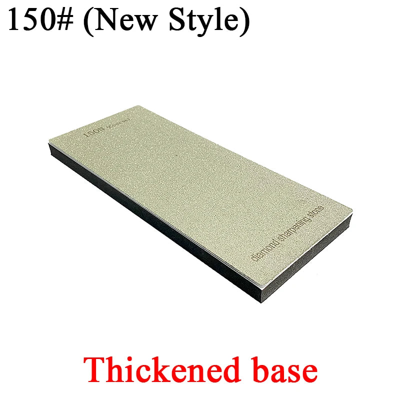 Diamond Knife Sharpening System 15° Whetstone Tool w/ Non-Slip Base
