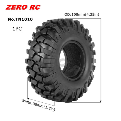 1.9" Crawler Tire for 1/10 RC Car Axial Traxxas D90 SCX10 Wheels