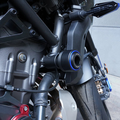 Yamaha MT-07 FZ-07 Wheel Axle Fork Crash Protectors Frame Sliders 2014-2026