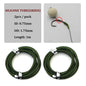20m Carp Soft Hooklink Braid Line 15/25/35lb Uncoated Hair Rig Tackle