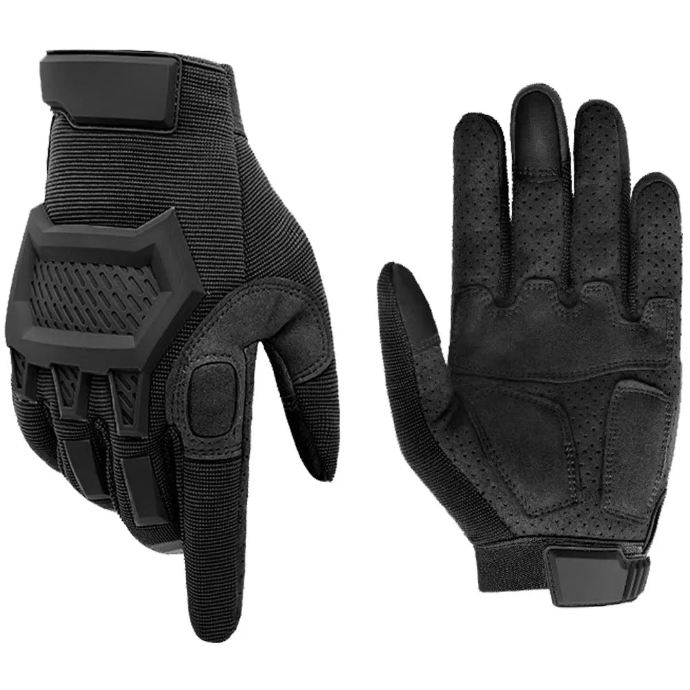 Tactical Screen Motorcycle Gloves Full Finger Breathable Knuckle Protection