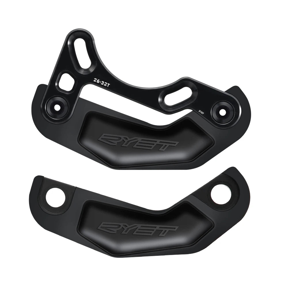 RYET MTB Chain Guide | 26–36T Bash Guard Mountain Bike Chainring Stabilizer