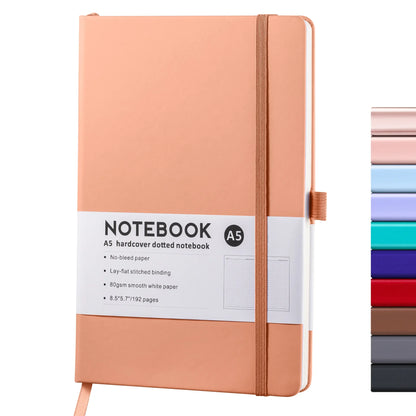 A5 Notebook Note Pad Lined Journal Diary Hardback Ruled Notepad School Supplies