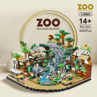 5000pcs New Collection Park Series Building Blocks Micro Particles Toys Difficult Birthday Gifts for Boys and Girls-EXPROTAS