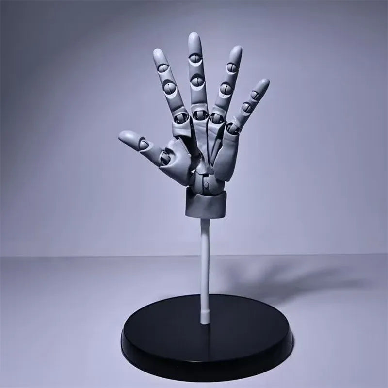 Articulated Hand Model for Drawing, Sketch Artist Painting Sculpture Finger Joint Figurine Figma Doll House Decor