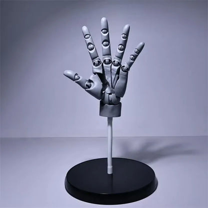 Articulated Hand Model for Drawing, Sketch Artist Painting Sculpture Finger Joint Figurine Figma Doll House Decor