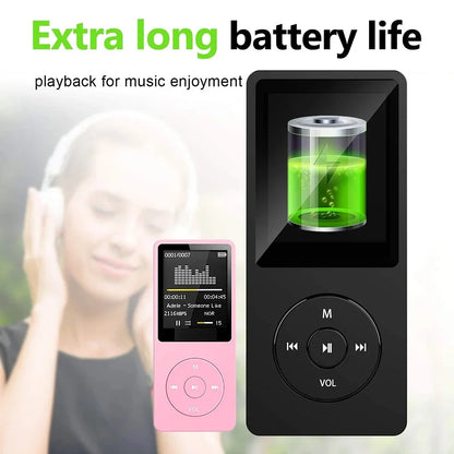 Portable MP3 Player Bluetooth Music Player for Travel Personal Use