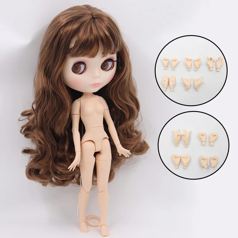 Icy Blyth Doll Joint Body 1/6 BJD White Skin 30cm Toy Gift