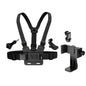 1PC Adjustable Phone Clip Holder Chest Strap Bracket for Sport Camera