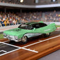 1:36 Fin Diecast Car Retro Alloy Racing Model with Openable Doors