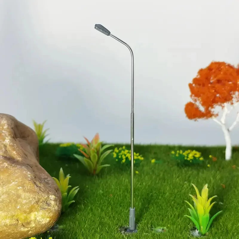 5PCS Miniature Street Lamp LED Model 3V Road Light for Diorama Layout