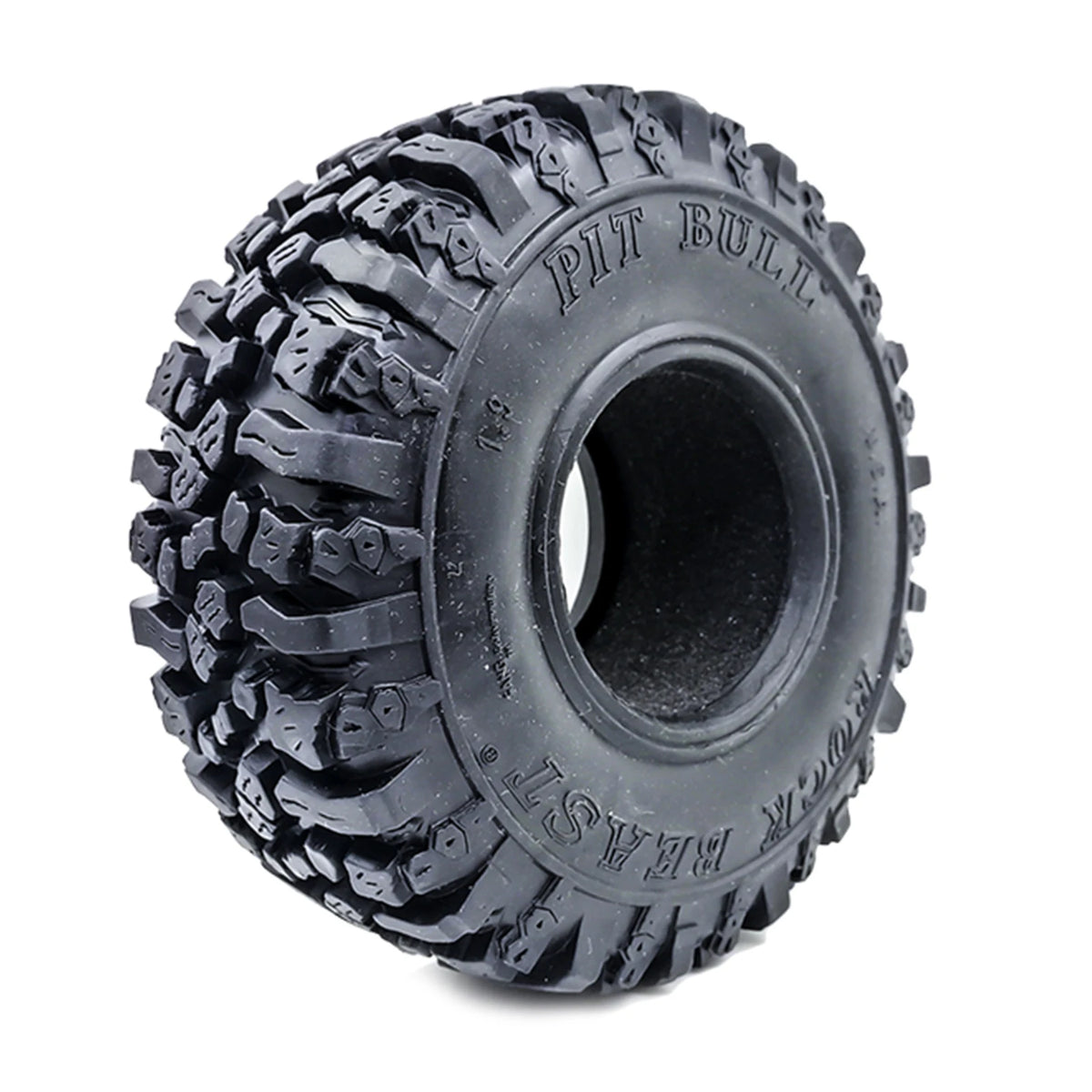 4PCS Rubber Tyre Wheel 1.9" RC Crawler Tyres for 1/10 Axial TRX-4
