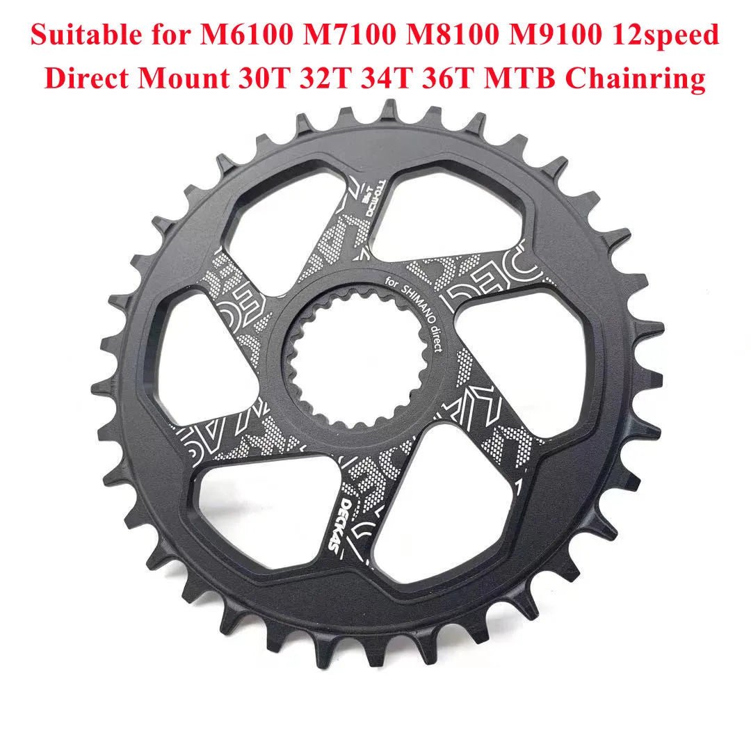 Direct Mount Chainring 32/34/36/38T for Shimano 12 Speed MTB Bike