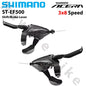 Shimano Brake Shifter Lever Set 3x7 3x8 Speed with Gear Display Compatible with Shimano ST-EF500