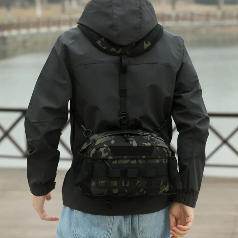 Tactical Chest Bag Outdoor Men Vest Lightweight Sports Hunting Cycling Bags