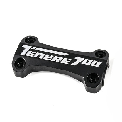 For Yamaha Tenere 700 CNC Handlebar Riser Top Clamp Cover 2019+