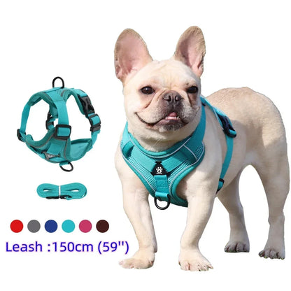 Dog Vest Strap Harness Reflective Adjustable Padded for Puppy and Cats