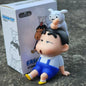 Crayon Shin-chan with Nohara Shiro Bee 10cm Anime Action Figure Model Toy