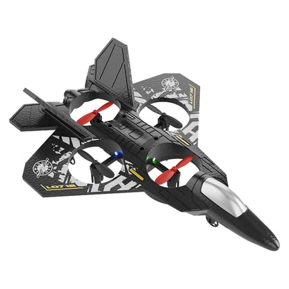 L0712 RC Plane 2.4G Remote Control Aircraft Gravity Sensing Helicopter Glider with Light EPP Foam Fighters for Boys Children-EXPROTAS