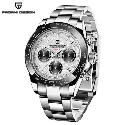 PAGANI Design Men’s Quartz Chronograph Watch VK63 Luxury Business 2024 Wristwatch
