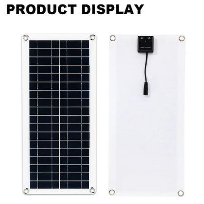 1000W 12V Solar Panel Kit with 10A-100A Controller for RV Caravan Battery