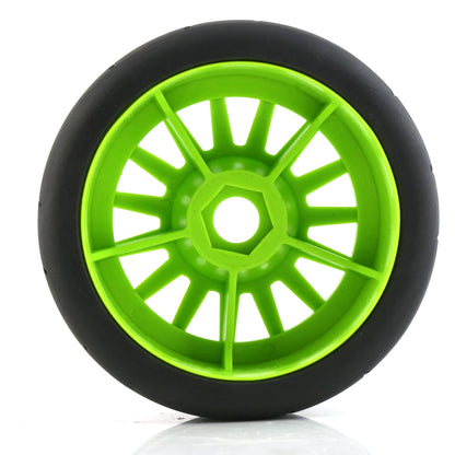 4pcs 1/8 RC On Road Car Tires Wheels for HPI WR8 HSP Hobao ARRMA Redcat Losi