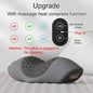 Electric Neck Massager Pillow Heat Vibration Cervical Support Traction