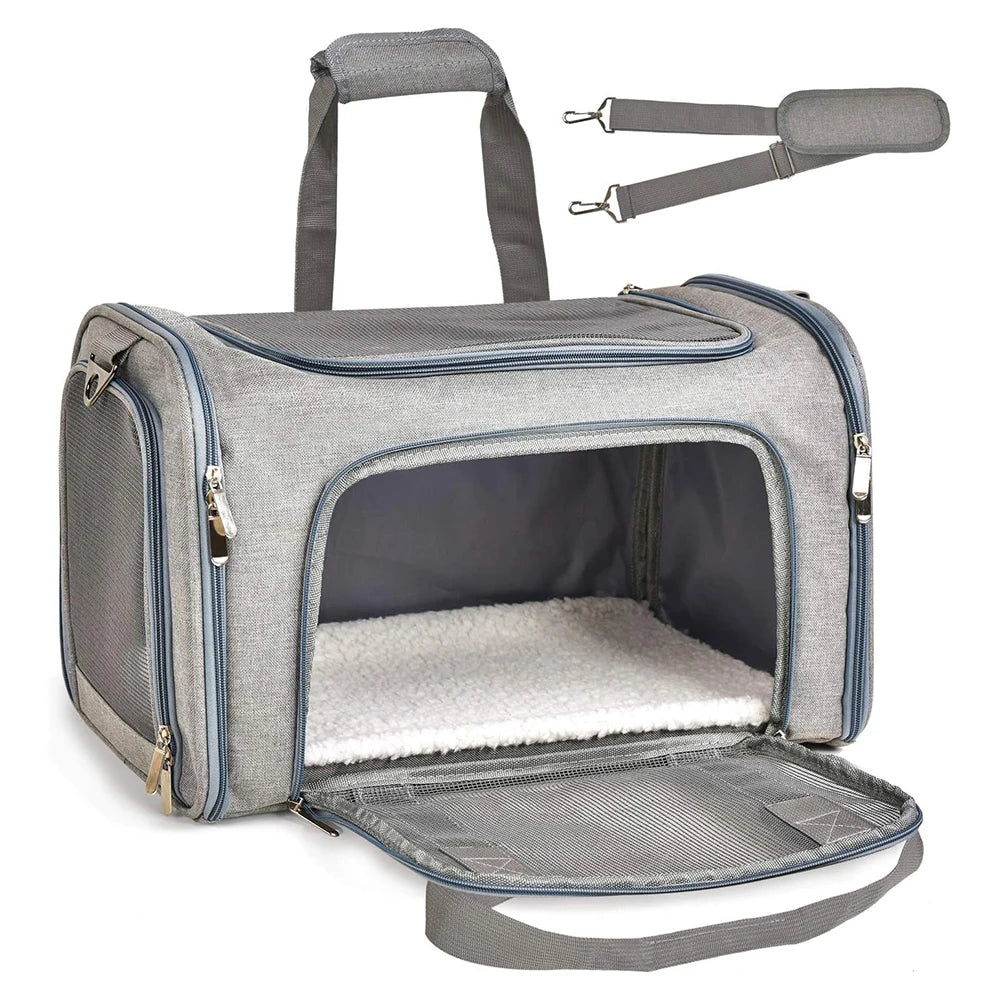 1PC Dog Carrier Bag Portable Soft Travel Pet Carrier for Cats and Puppies
