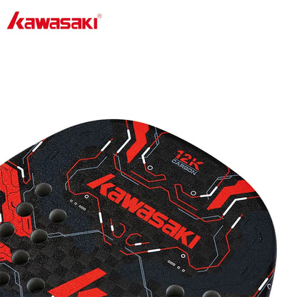 Kawasaki 12K 100% Carbon Fiber Racket Beach Tennis Master M12-EXPROTAS