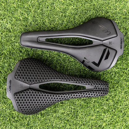 3D Printed Bicycle Saddle 120g Carbon 250x140mm Ultralight Bike Seat