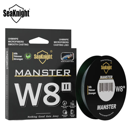 500M SeaKnight W8 II Braided Fishing Line 27LB Saltwater Coated